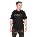 FOX Black/Camo Logo T-Shirt - tričko