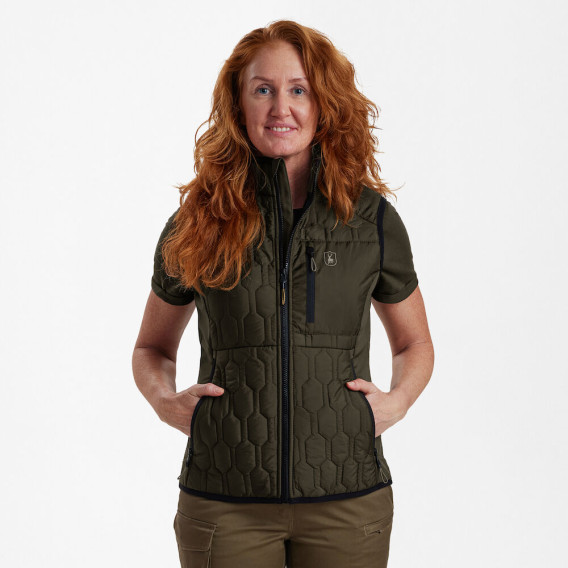 DEERHUNTER Lady Mossdale Quilted Waistcoat - dámska vesta