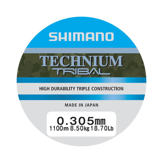 SHIMANO Technium Tribal 1100m 0,305mm - kaprový vlasec