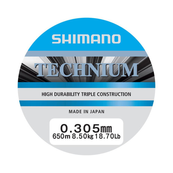 SHIMANO Technium 650m 0,305mm - kaprový vlasec