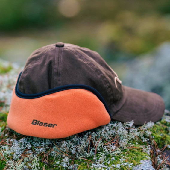 BLASER Suede Blaze Orange Cap - poľovnícka šiltovka