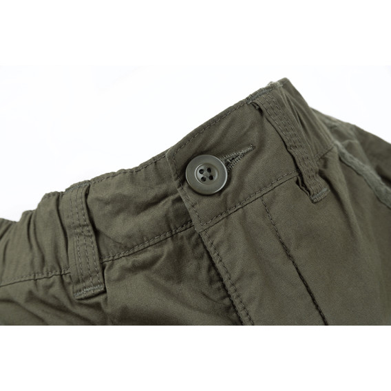 FOX Collection Green/Silver Combat Trousers - nohavice