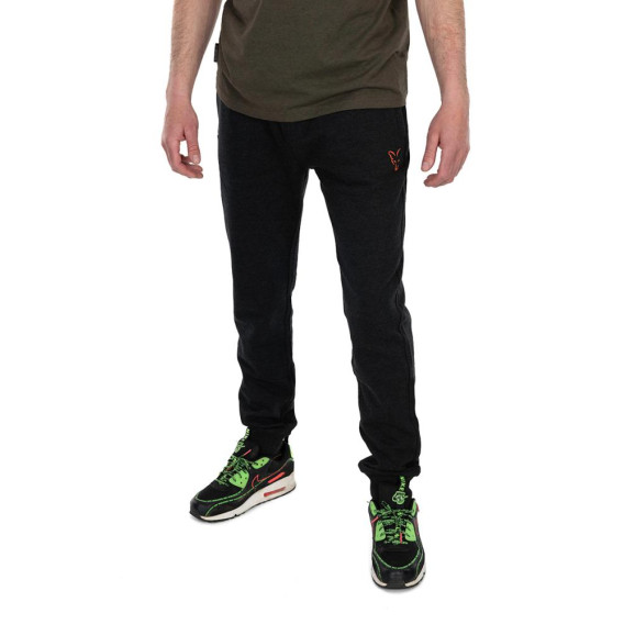 FOX Collection Black/Orange Lightweight Joggers - tepláky