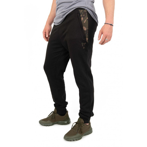 FOX Black/Camo Print Lightweight Joggers - tepláky