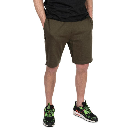 FOX Collection Green/Black Lightweight Jogger Shorts - kraťasy