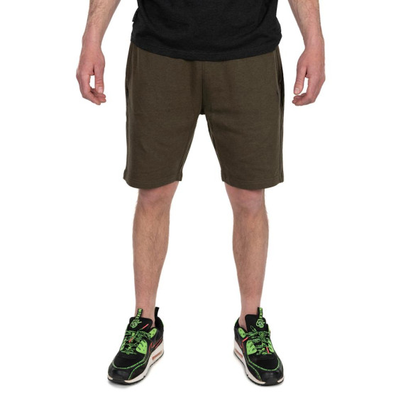 FOX Collection Green/Black Lightweight Jogger Shorts - kraťasy