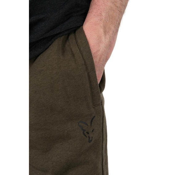 FOX Collection Green/Black Lightweight Jogger Shorts - kraťasy