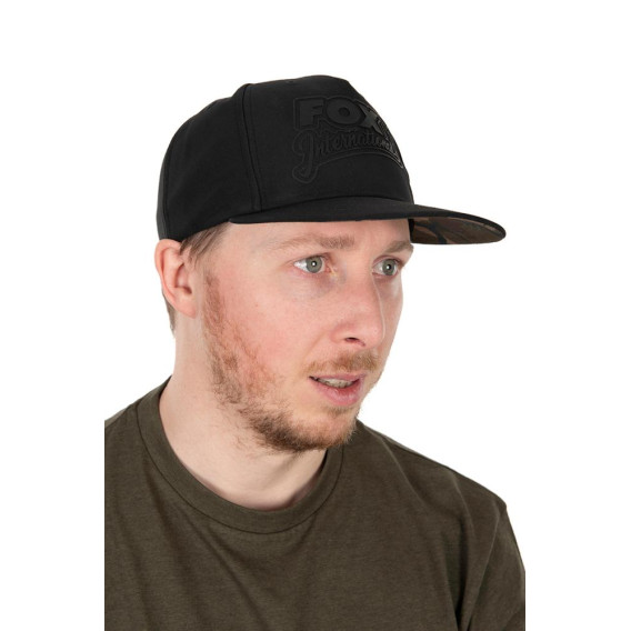 FOX Camo Flat Peak Snapback Cap - šiltovka