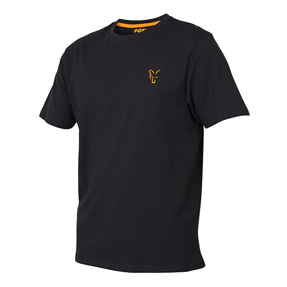 FOX Collection Black/Orange T-Shirt - tričko