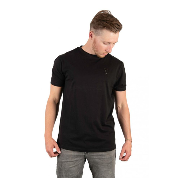 FOX Black T-Shirt - tričko