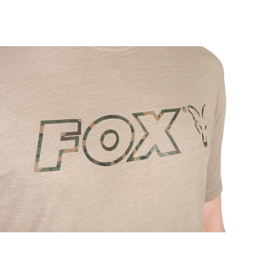 FOX Ltd LW Khaki Marl T Shirt - tričko