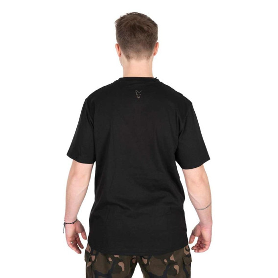 FOX Black/Camo Logo T-Shirt - tričko