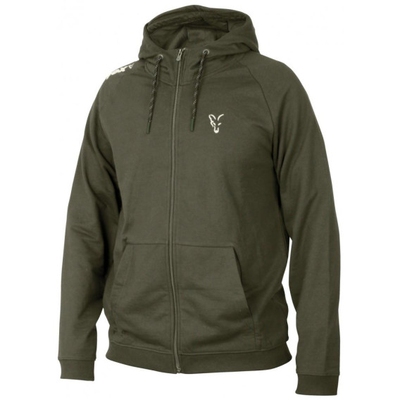 FOX Collection Green/Silver Lightweight Hoodie - mikina