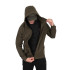 FOX Collection Green/Black Lightweight Hoodie - mikina