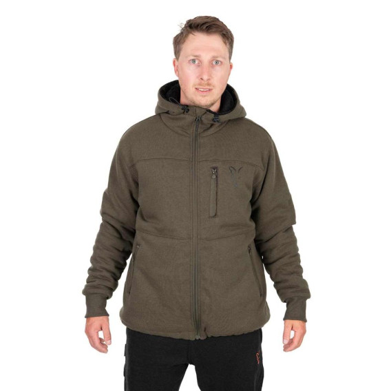 FOX Collection Sherpa Jacket Green/Black - zateplená mikina