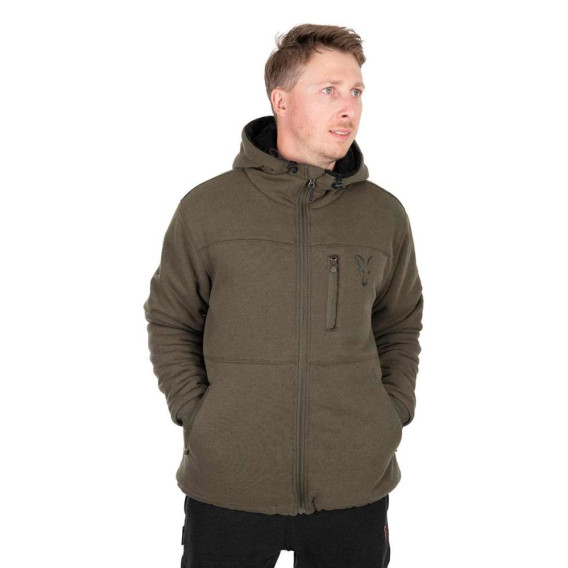 FOX Collection Sherpa Jacket Green/Black - zateplená mikina