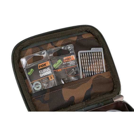 FOX Camolite Compact Rigid Lead and Bits Bag - púzdo na olovká