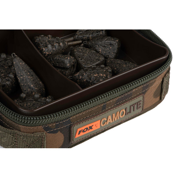 FOX Camolite Compact Rigid Lead and Bits Bag - púzdo na olovká