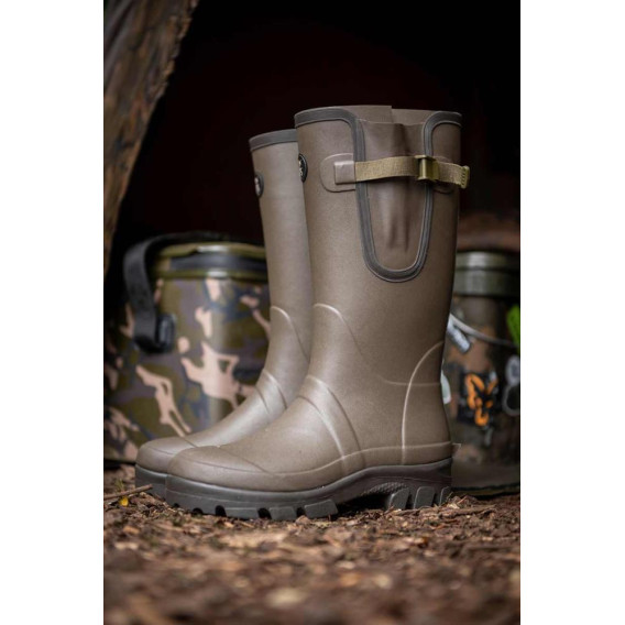 FOX Neoprene Camo/Khaki Rubber Boot - čižmy