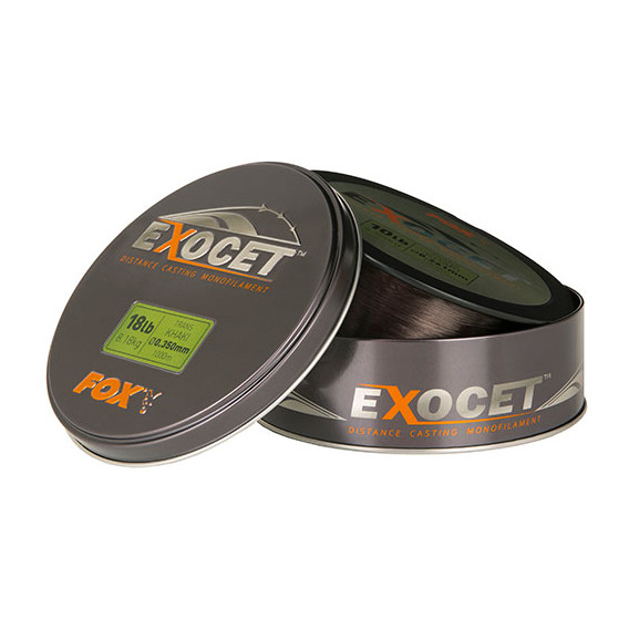 FOX Exocet Mono Trans Khaki 0.350mm 1000m - monofil