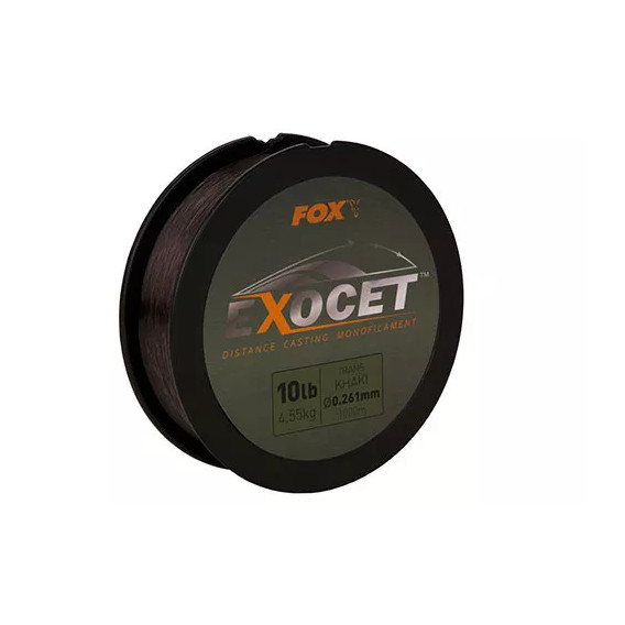 FOX Exocet Mono Trans Khaki 0.370mm 1000m - monofil