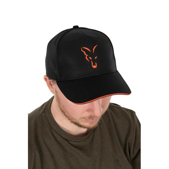 FOX Collection Baseball Cap Black/Orange - šiltovka