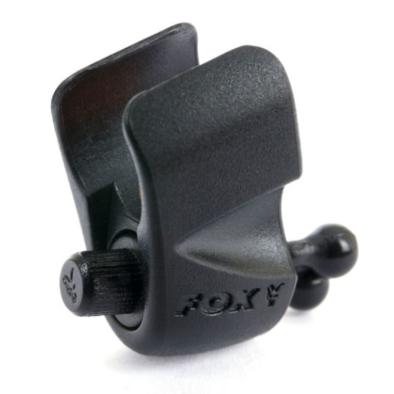 FOX Black Label Adjustable Rod Clips - klipy na prút dvojbalenie