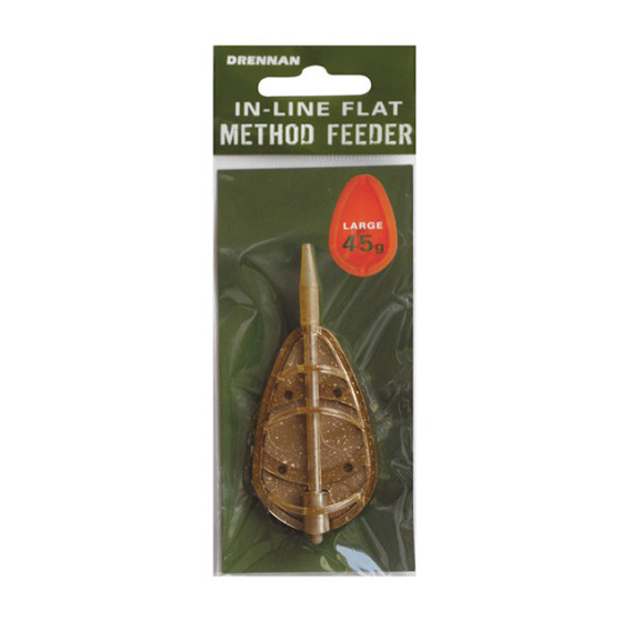 DRENNAN Flat Feeder Large 45g - krmítko