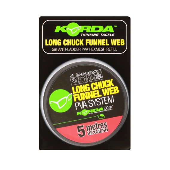 KORDA Long Chuck Funnel Web Refill - náhradná PVA punčocha