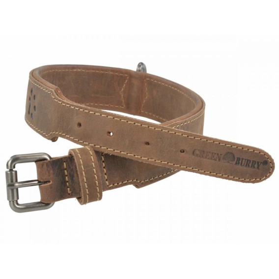 GREENBURRY Dog Neckholder 46-53cm - kožený obojok