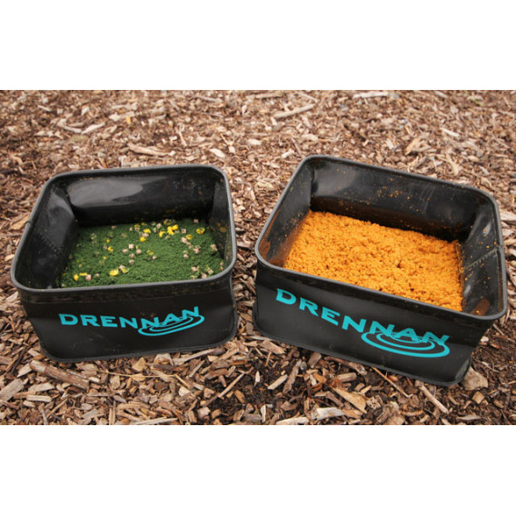 DRENNAN Bait Bowls Square - misky na krmivo 2ks