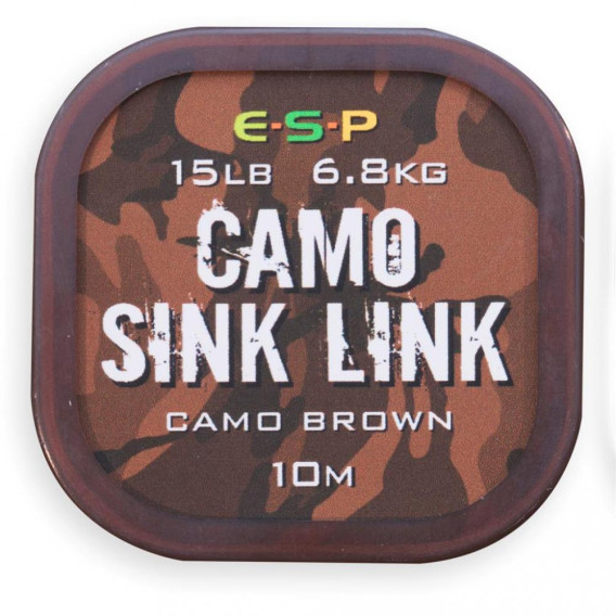 ESP Camo Sinklink Brown 15lb - šnúrka