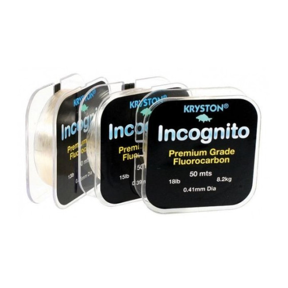 KRYSTON Incognito 15lb 50m - fluorokarbón