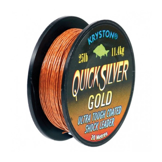 KRYSTON QuickSilver Gold 45lb - nadväzcová šnúrka