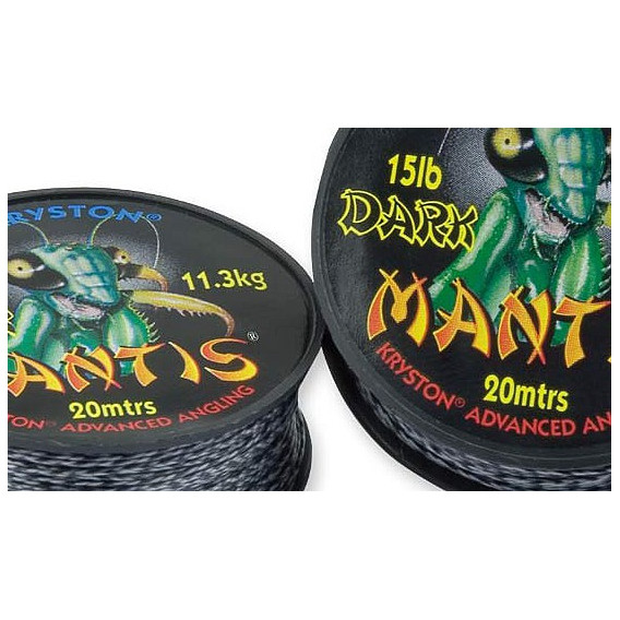 KRYSTON Mantis Dark 15lb - nadväzcová šnúrka