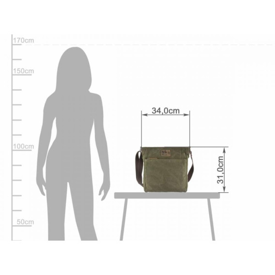 GREENBURRY Hemp Shoulderbag - taška na rameno