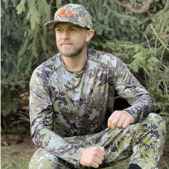 BLASER Tech LS Camo Shirt 23 - funkčný nátelník