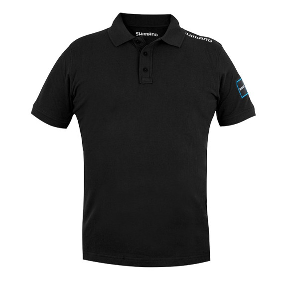 SHIMANO Aero Polo Black - polokošeľa