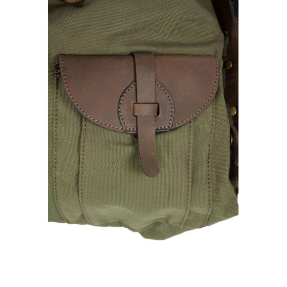 HUBERTUS Canvas Flaschenhalter Rucksack - plátený ruksak