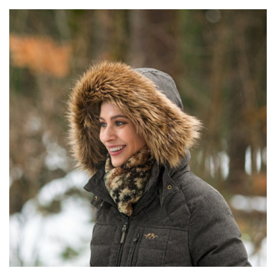 BLASER Vintage Daunen Parka Damen - dámska páperová parka