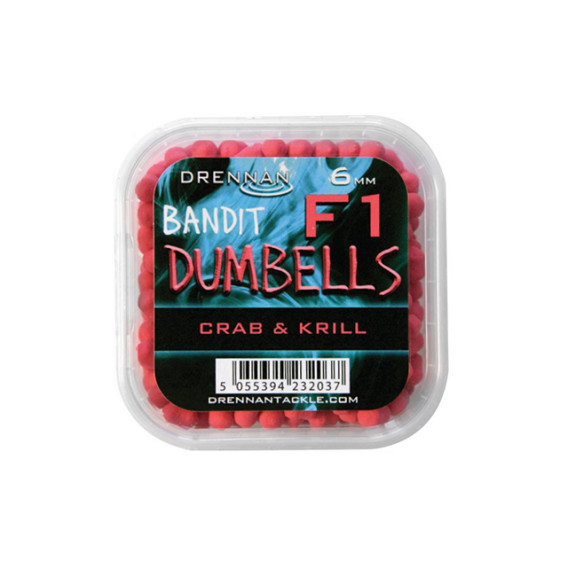 DRENNAN F1 Dumbell 6mm Crab&Krill - dumbelky