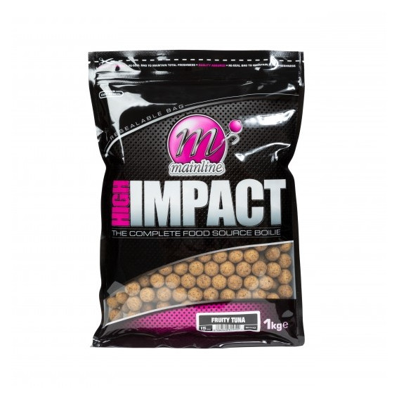 MAINLINE High Impact Boilies Fruity Tuna 20mm 1kg