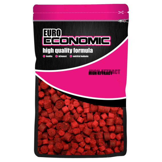 LK BAITS Euro Economic Pellet Spice Shrimp 12-17mm 1kg