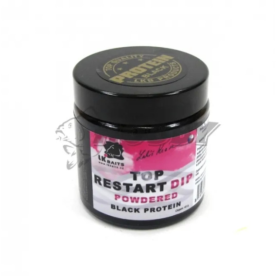 LK BAITS Dip Top ReStart Black Protein Powdered 100ml