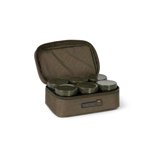 FOX Voyager 8 Pot Hookbait Case - púzdro na nástrahy