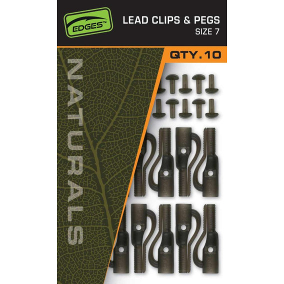 FOX Naturals Lead Clips Size 7 - závesné klipy