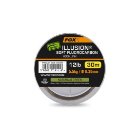 FOX Illusion Soft Fluorocarbon Hooklink 12lb 0.30mm - fluorokarbón