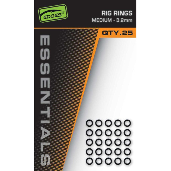 FOX Essentials Rig Rings 3.2mm Medium - krúžky