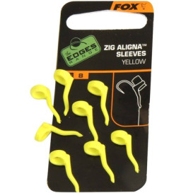 FOX Zig Aligna Sleeves Yellow - gumičky na Zig Rig