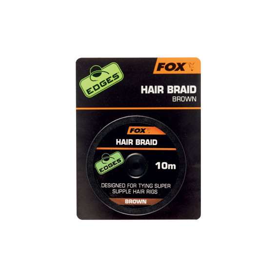 FOX Edges Hair Braid Brown - vlasová šnúrka